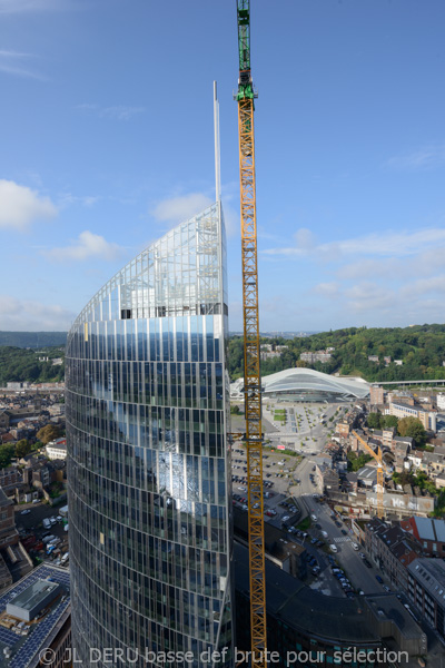 tour des finances à Liège